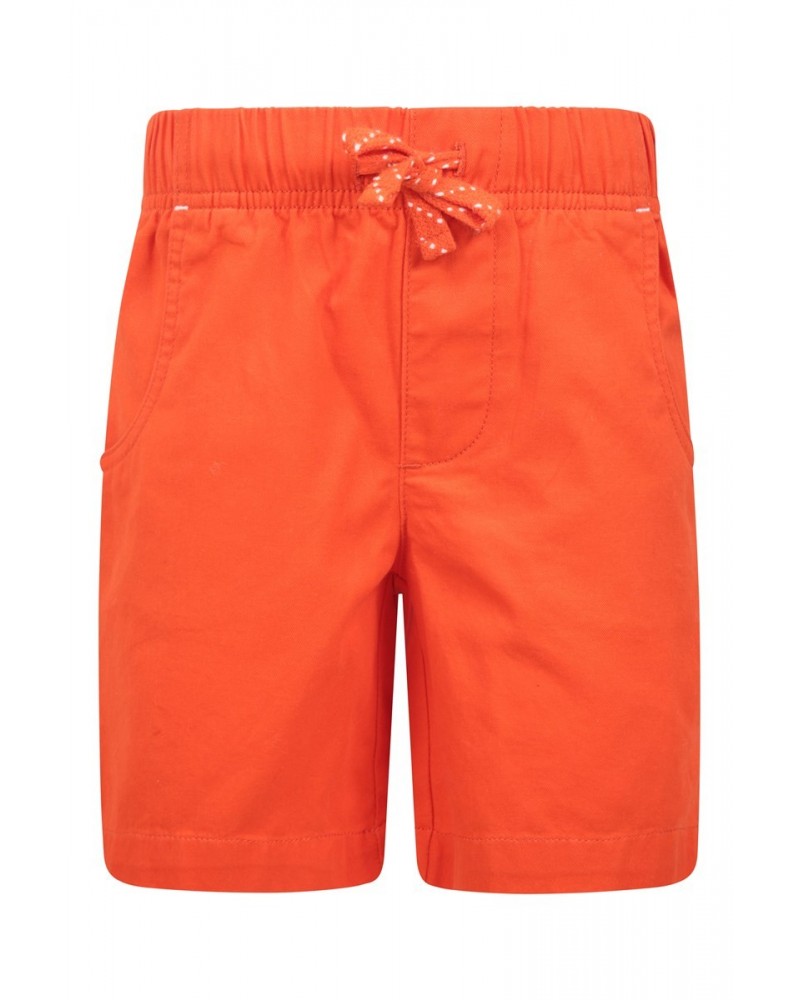 Waterfall Kids Organic Shorts Bright Orange $10.44 Pants