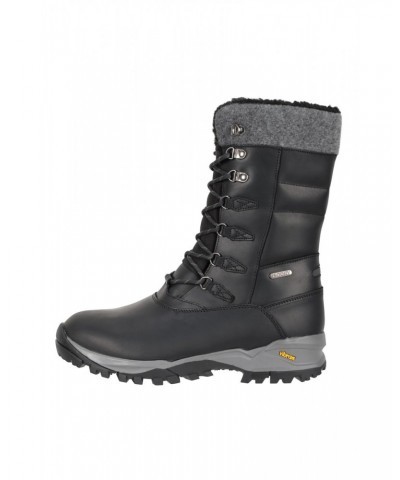 Vostock Extreme Mens Vibram Snow Boots Black $48.00 Footwear