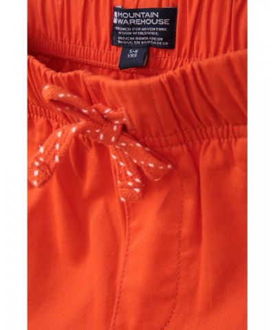 Waterfall Kids Organic Shorts Bright Orange $10.44 Pants