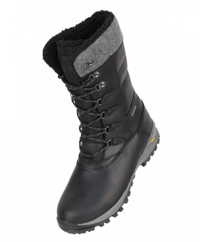 Vostock Extreme Mens Vibram Snow Boots Black $48.00 Footwear