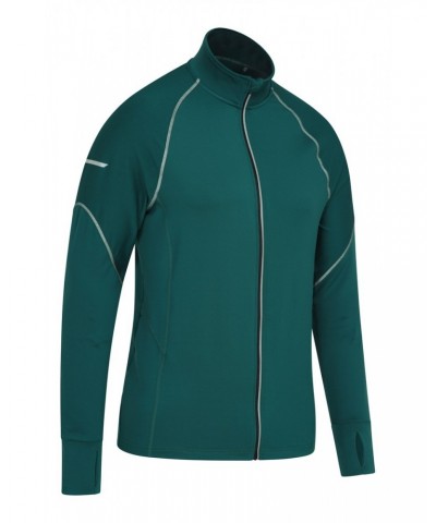 Control Mens Full-Zip Midlayer Dark Teal $16.19 Tops