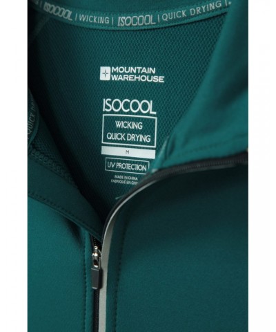 Control Mens Full-Zip Midlayer Dark Teal $16.19 Tops