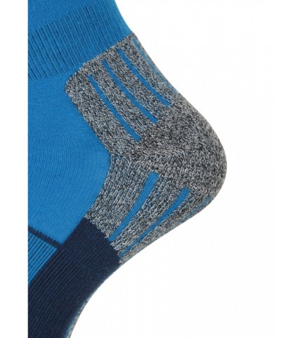 Mens IsoCool Knee Length Ski Socks Cobalt $11.99 Ski