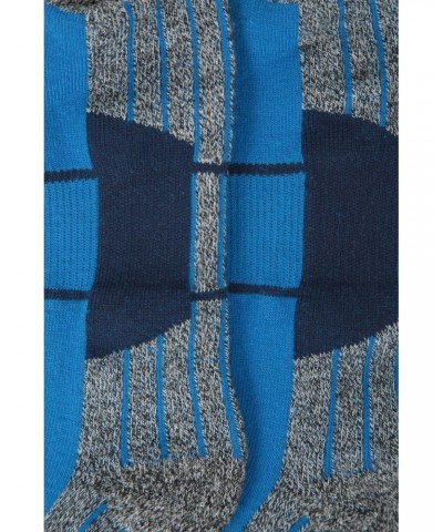 Mens IsoCool Knee Length Ski Socks Cobalt $11.99 Ski