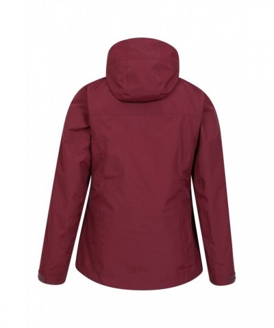 Rainforest II Extreme Womens Waterproof Jacket Burgundy $37.80 Jackets