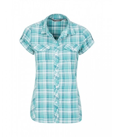 Holiday Womens Cotton Shirt Green $17.81 Tops