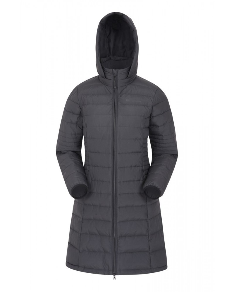 Furnace Womens Long Down Jacket Black $39.00 Jackets