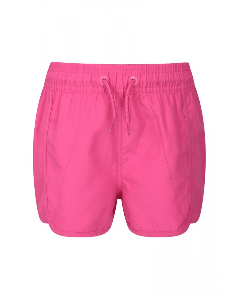 Panama Kids Swim Shorts Pink $13.33 Pants