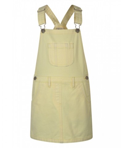 Kids Denim Overall Dress Yellow $13.49 Dresses & Skirts