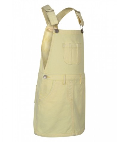 Kids Denim Overall Dress Yellow $13.49 Dresses & Skirts