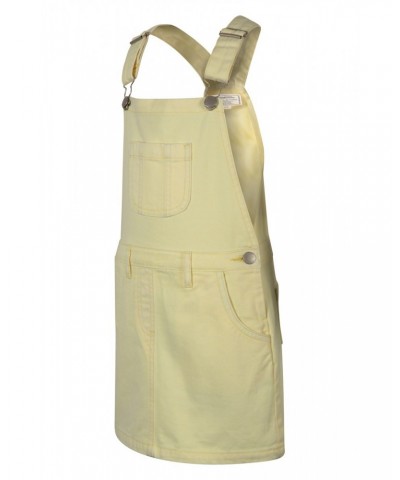 Kids Denim Overall Dress Yellow $13.49 Dresses & Skirts