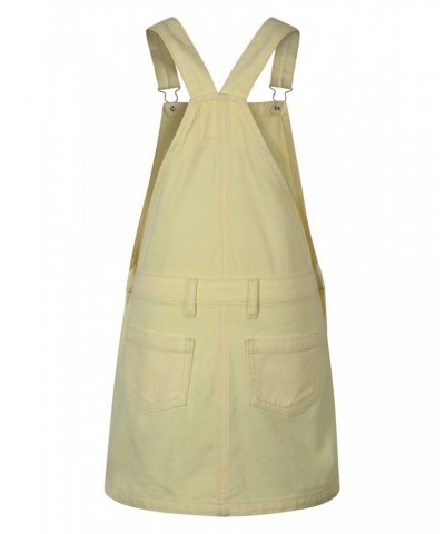 Kids Denim Overall Dress Yellow $13.49 Dresses & Skirts