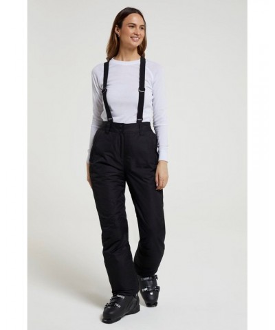 Moon Womens Slim Leg Ski Pants Black $29.99 Pants