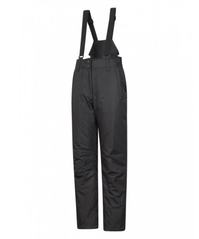 Moon Womens Slim Leg Ski Pants Black $29.99 Pants