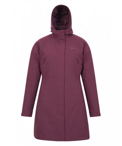 Alaskan Womens Long 3 in 1 Jacket Purple $61.20 Jackets