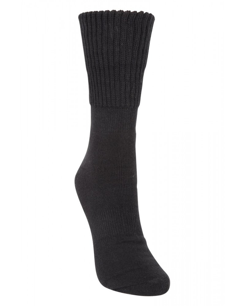 Double Layer Womens Hiking Socks Black $11.39 Accessories