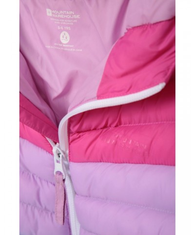 Colorblock Seasons Kids Insulated Jacket Pink $22.39 Jackets