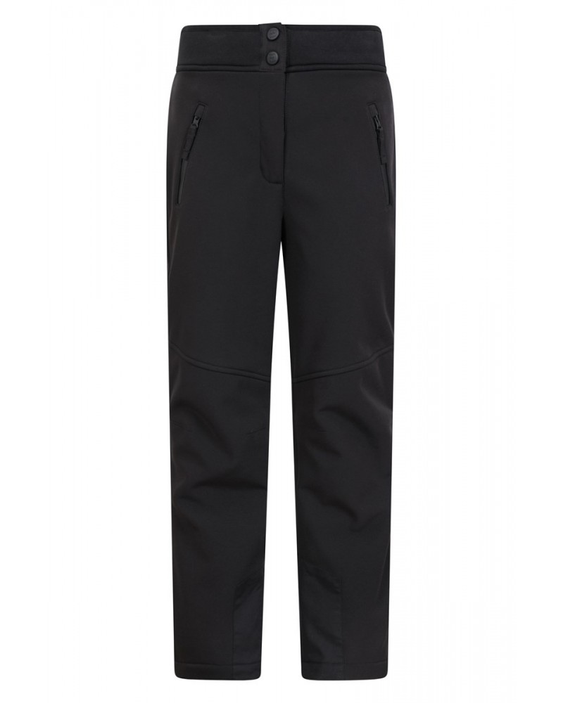 Swiss Kids Softshell Ski Pants Black $24.95 Pants