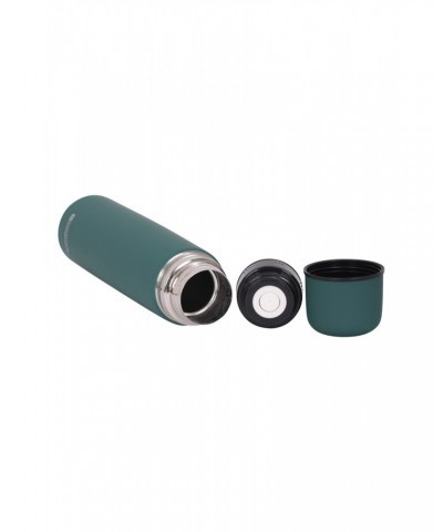 Double Walled Rubber Finish Flask - 1L Dark Green $15.11 Accessories