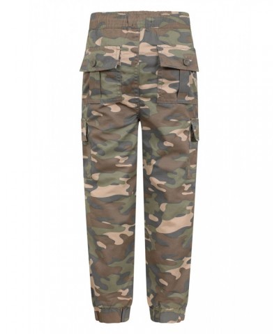 Camo Kids Stain Resistant Cargo Pants Khaki $15.38 Pants