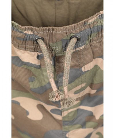 Camo Kids Stain Resistant Cargo Pants Khaki $15.38 Pants