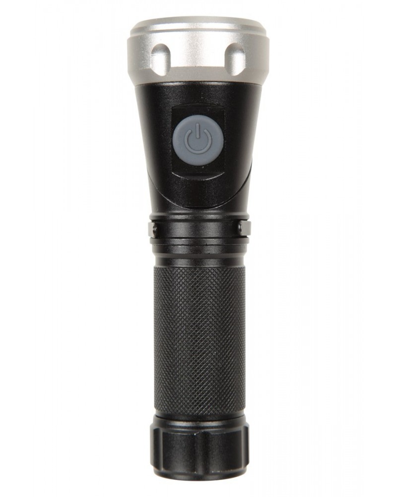 Aluminium High Power Flashlight Black $14.24 Walking Equipment