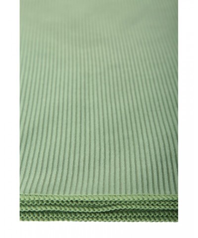 Giant Ribbed Towel - 150 x 85cm Khaki $13.86 Active