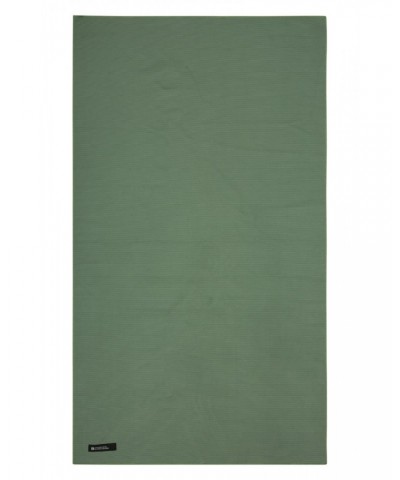 Giant Ribbed Towel - 150 x 85cm Khaki $13.86 Active