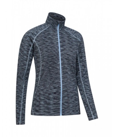 Bend & Stretch Womens Full-Zip Midlayer Dark Blue $19.35 Active