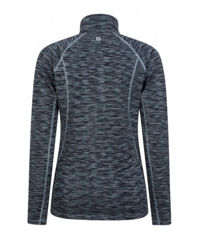 Bend & Stretch Womens Full-Zip Midlayer Dark Blue $19.35 Active