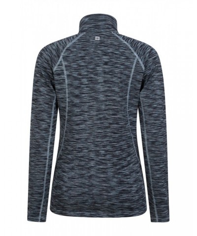 Bend & Stretch Womens Full-Zip Midlayer Dark Blue $19.35 Active