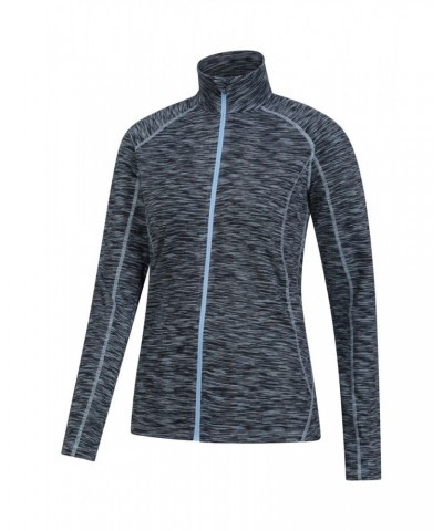 Bend & Stretch Womens Full-Zip Midlayer Dark Blue $19.35 Active