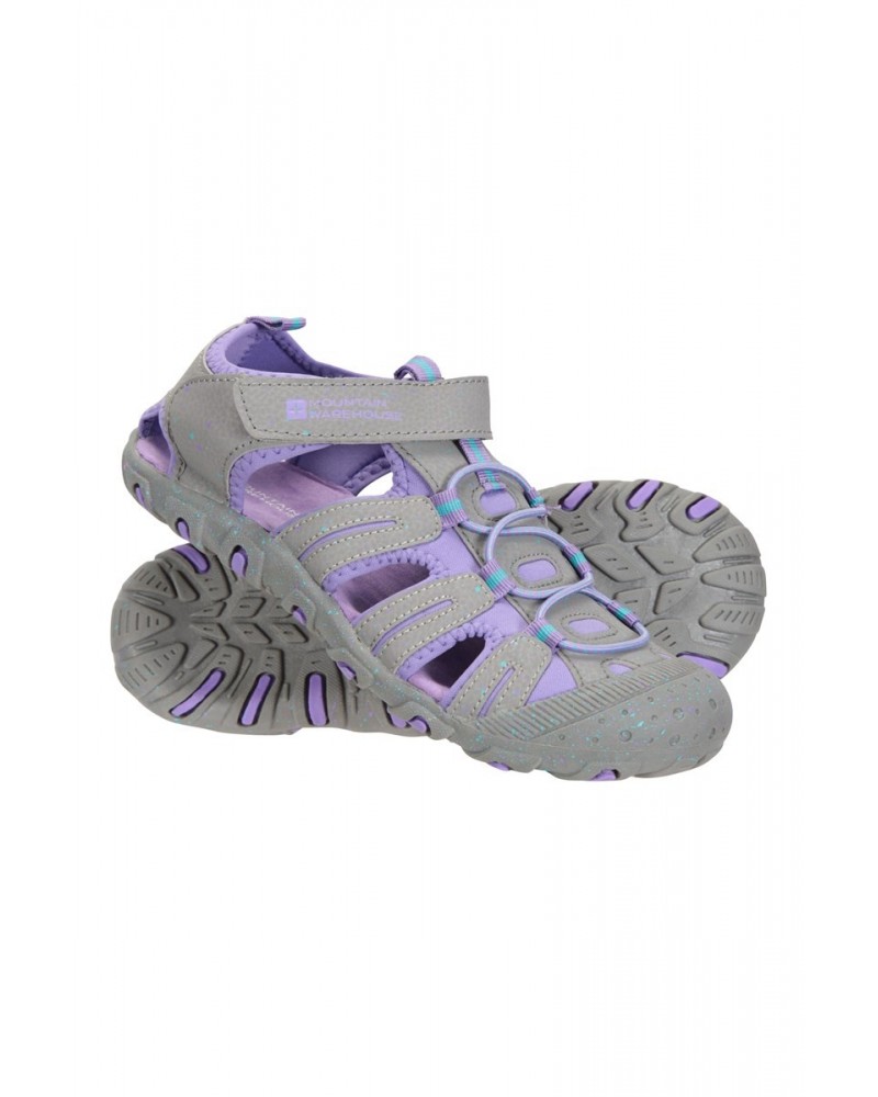 Coastal Kids Mountain Warehouse Shandals Grey $18.86 Footwear