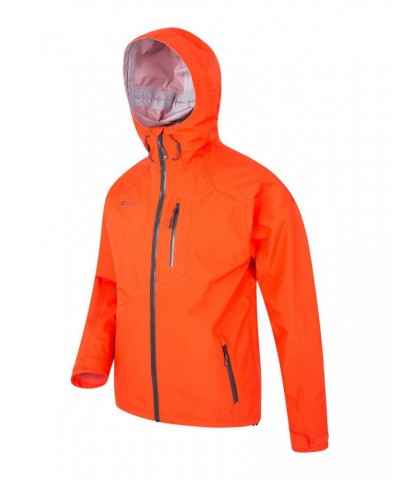 Bachill Mens 3 Layer Waterproof Jacket Orange $47.99 Jackets