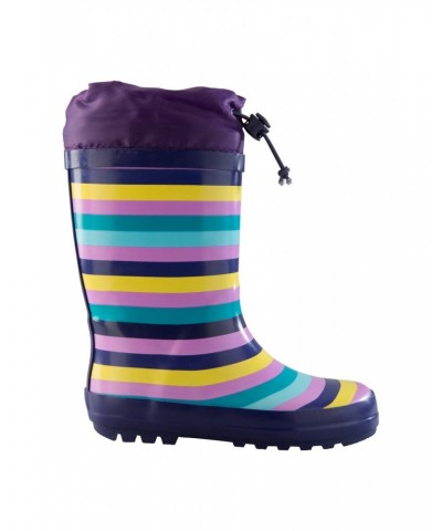 Kids Sunny Rubber Rain Boots Pink $12.50 Footwear