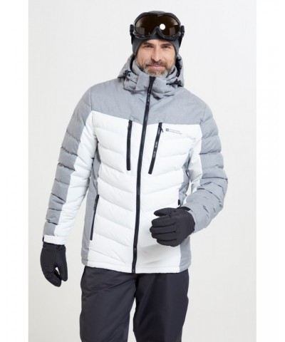 Vulcan III Mens Ski Jacket White $43.20 Jackets