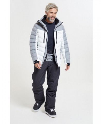 Vulcan III Mens Ski Jacket White $43.20 Jackets