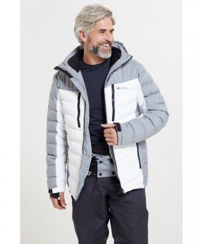 Vulcan III Mens Ski Jacket White $43.20 Jackets