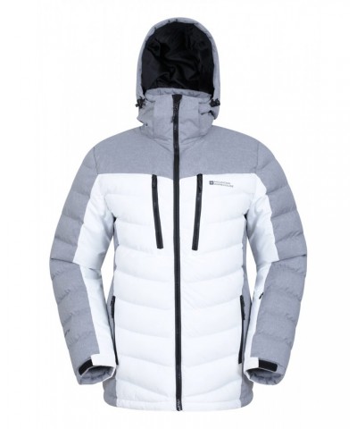 Vulcan III Mens Ski Jacket White $43.20 Jackets