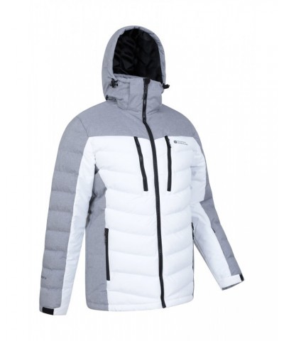 Vulcan III Mens Ski Jacket White $43.20 Jackets