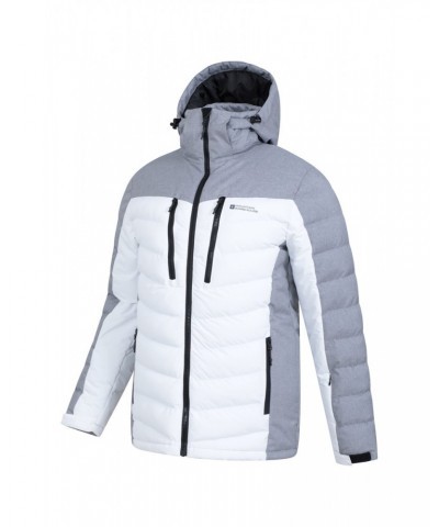 Vulcan III Mens Ski Jacket White $43.20 Jackets