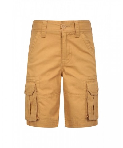 Kids Cargo Shorts Mustard $18.14 Pants