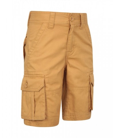 Kids Cargo Shorts Mustard $18.14 Pants