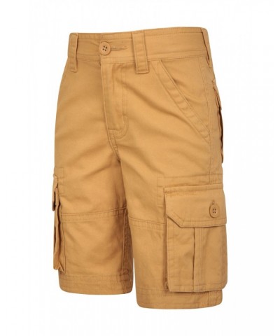 Kids Cargo Shorts Mustard $18.14 Pants