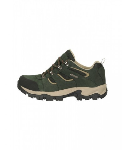 Voyage Mens Waterproof Hiking Shoes Khaki $31.50 Footwear