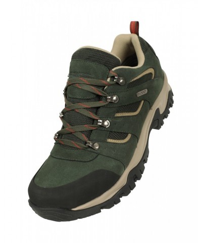 Voyage Mens Waterproof Hiking Shoes Khaki $31.50 Footwear