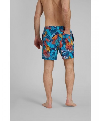 Atlantic Mens Recycled Swim Shorts Blue $16.79 Pants