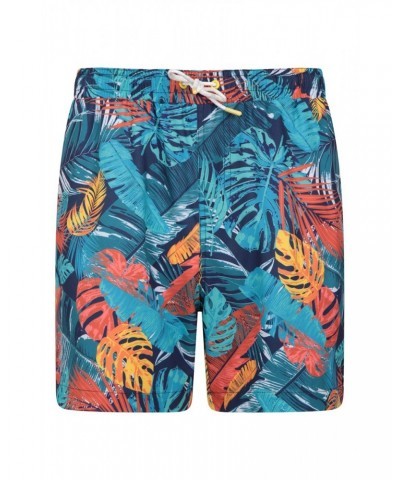 Atlantic Mens Recycled Swim Shorts Blue $16.79 Pants