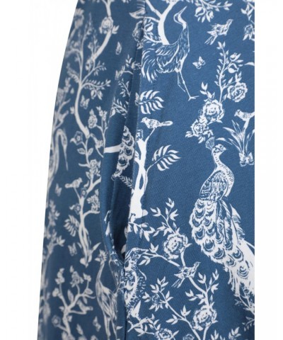 Orchid Patterned Womens UV Dress Blue $18.86 Dresses & Skirts