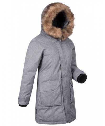 Aurora Womens Down Jacket Dark Grey $46.50 Jackets